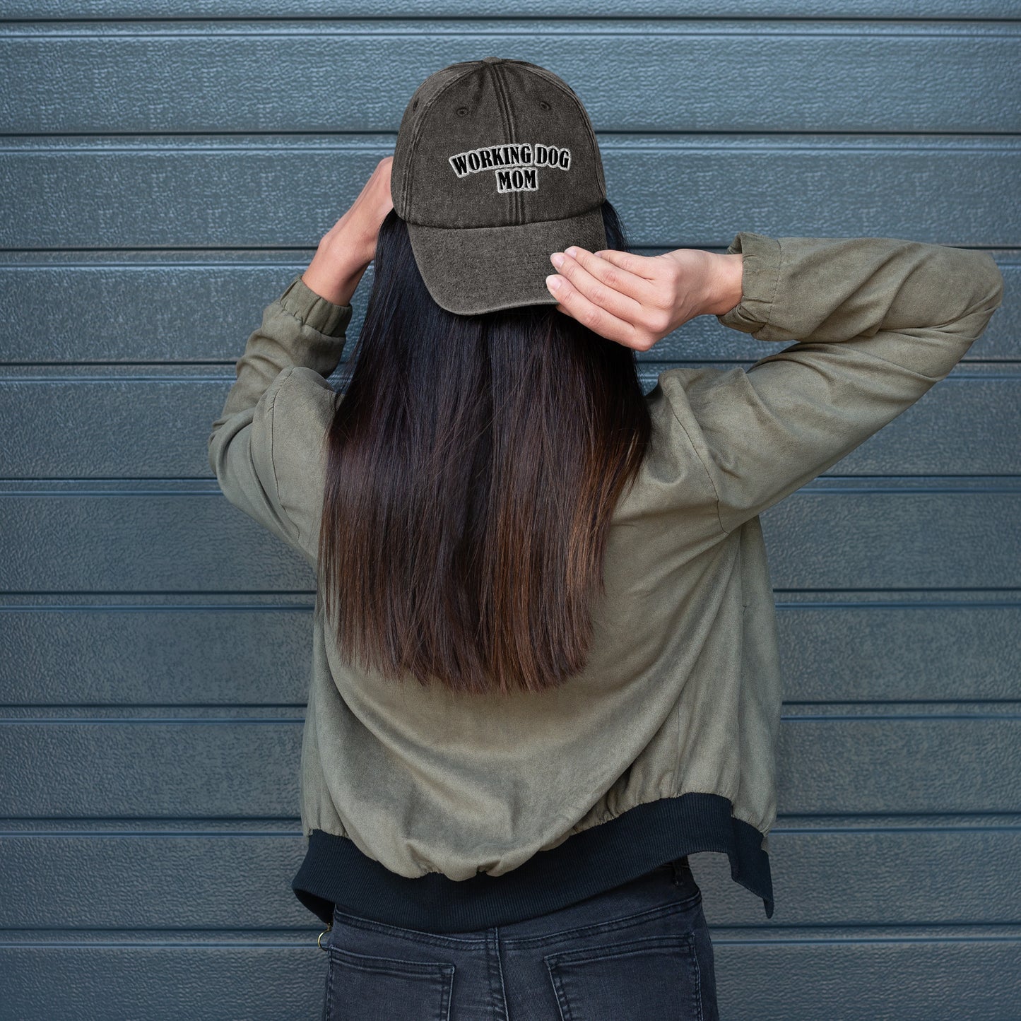 Working Dog Mom Cap